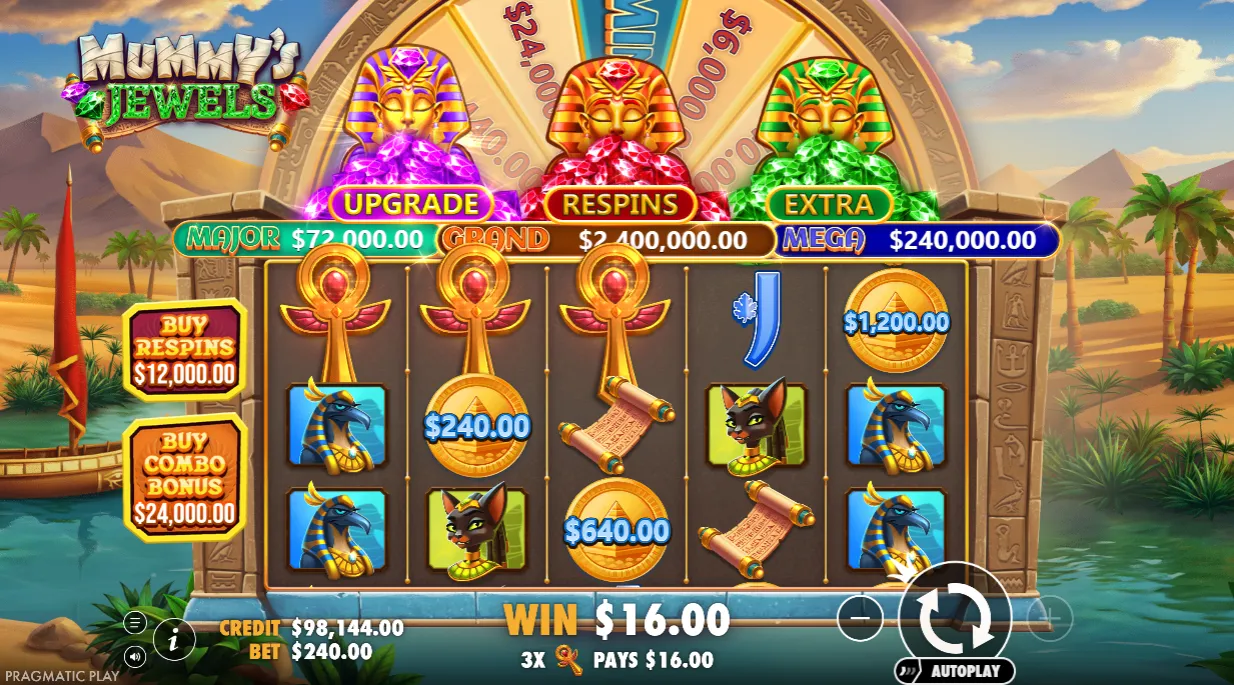 Mummy's Jewels Slot
